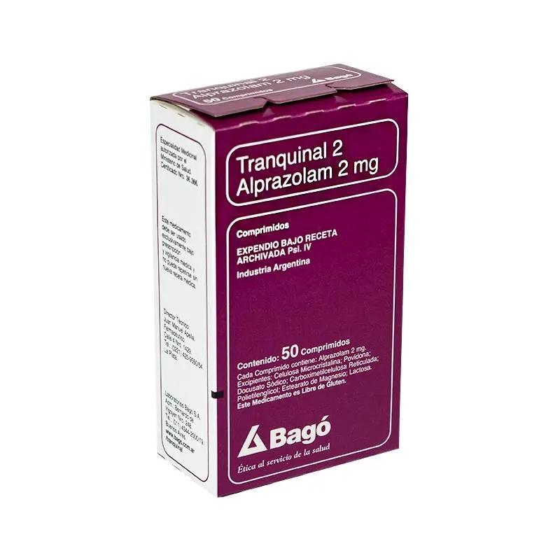 TRANQUINAL 2 2 mg comp.x 50 — imagen 1