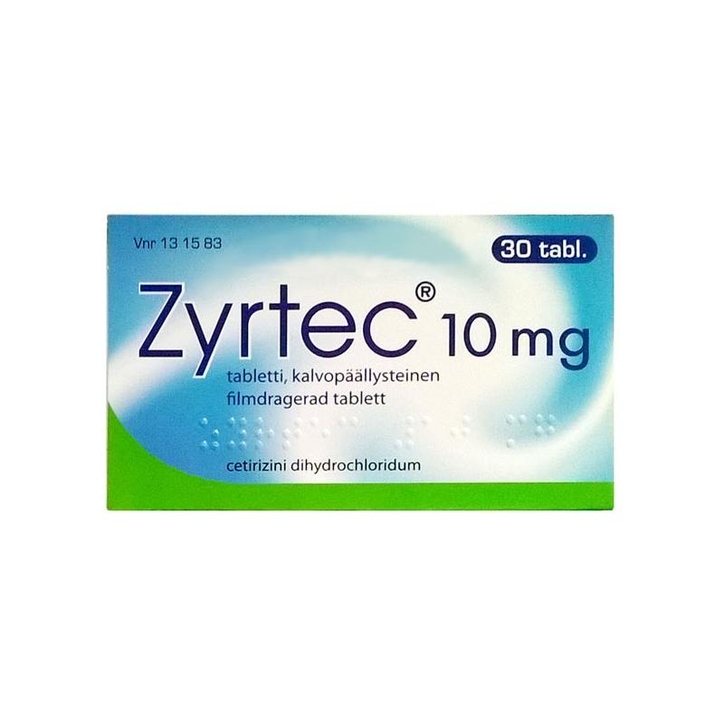 ZYRTEC 10 mg comp.x 30 — imagen 1