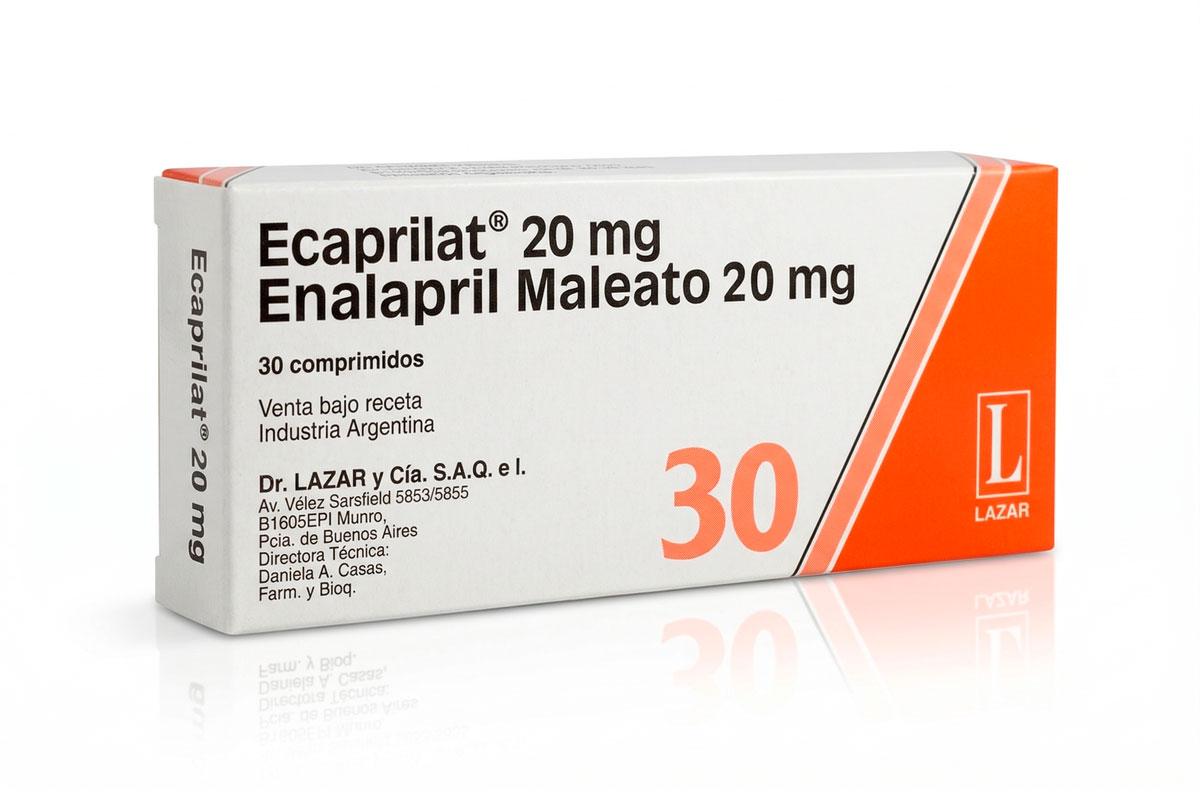 ECAPRILAT 20 mg comp.x 30 — imagen 1
