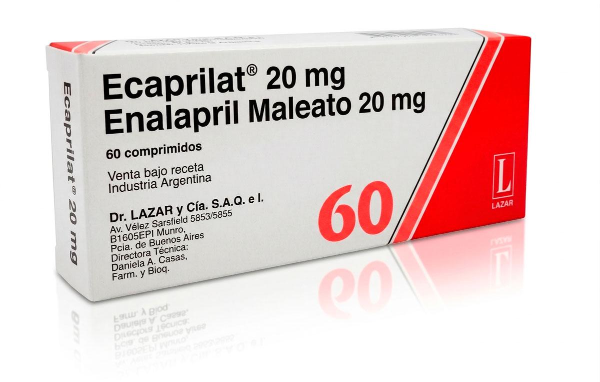 ECAPRILAT 20 mg comp.x 60 — imagen 1