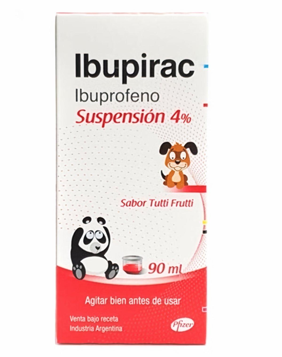 IBUPIRAC SUSPENSION 4% sus.x90ml con y sin jga — imagen 1