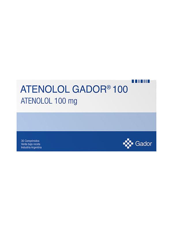 ATENOLOL GADOR 100 mg comp.x 30 — imagen 1