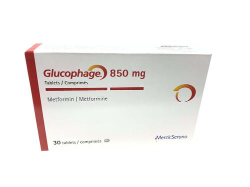 GLUCOPHAGE 850 mg comp.x 30 — imagen 1