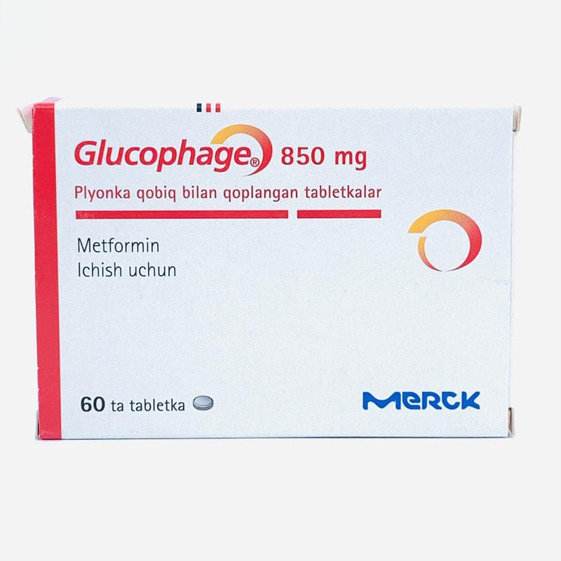 GLUCOPHAGE 850 mg comp.x 60 — imagen 1