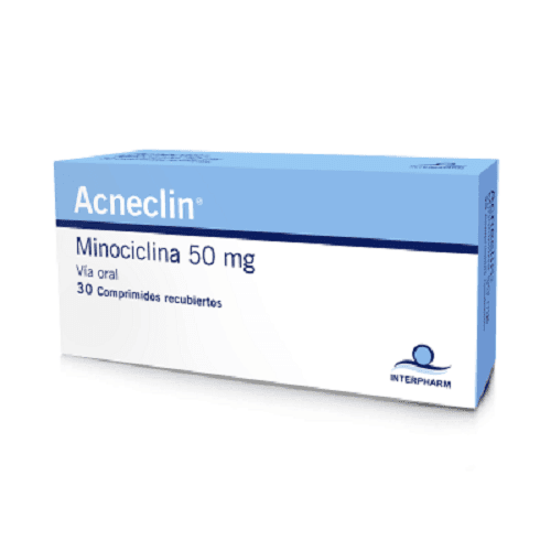 ACNECLIN 50 mg comp.rec.x 30 — imagen 1
