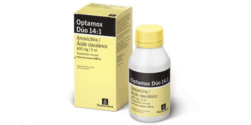 OPTAMOX DUO susp.x 140 ml — imagen 1