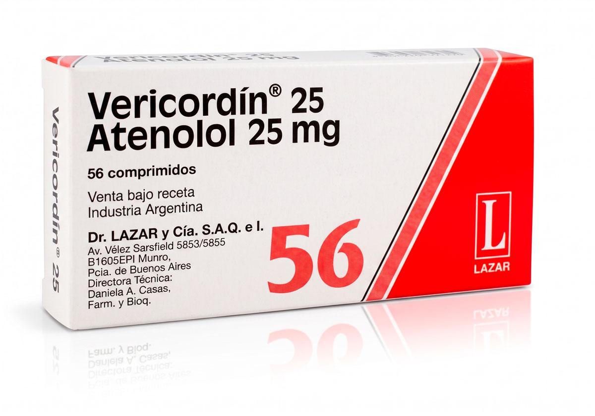 VERICORDIN 25 mg comp.x 56 — imagen 1