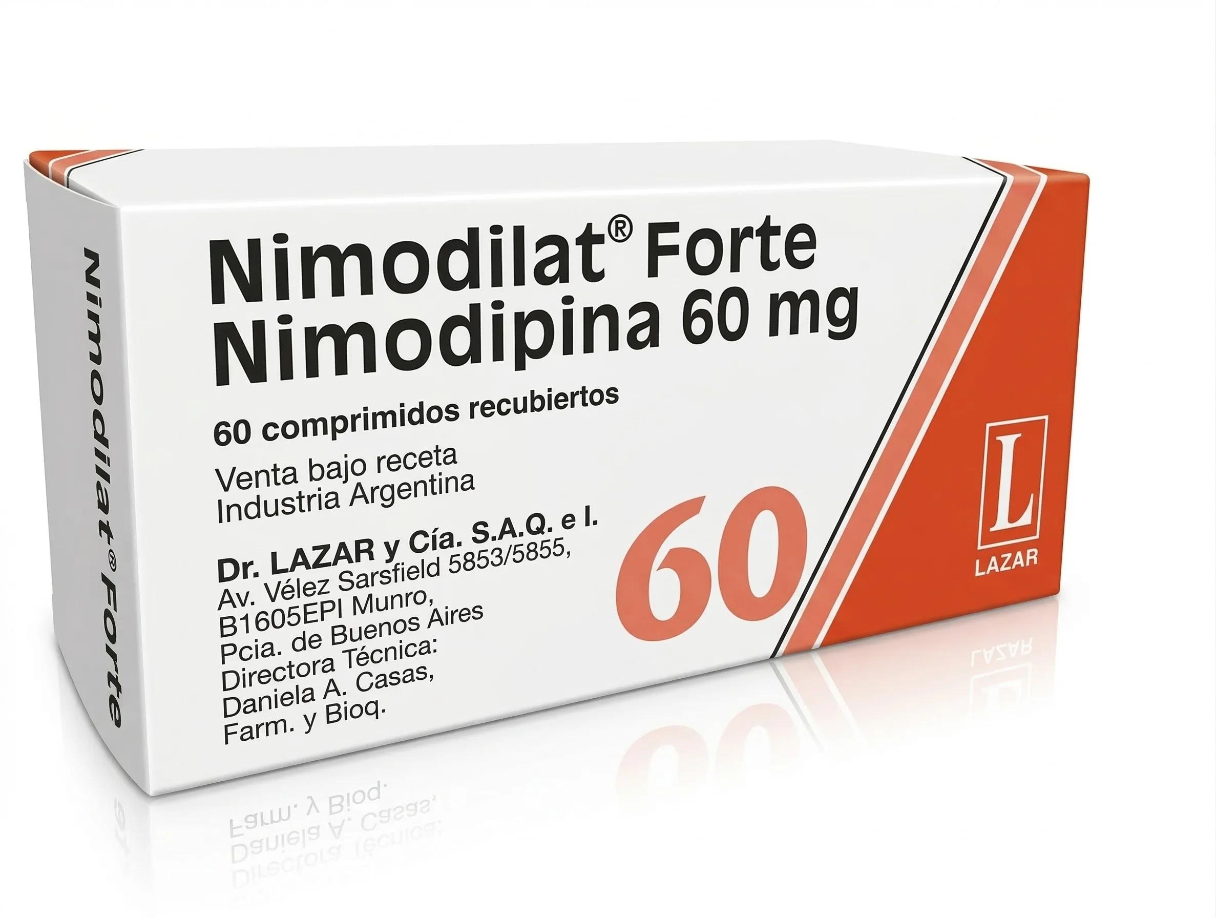 NIMODILAT FORTE comp.rec.x 60 — imagen 1