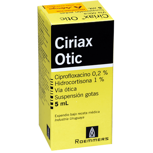 CIRIAX OTIC gts.óticas x 5 ml — imagen 1