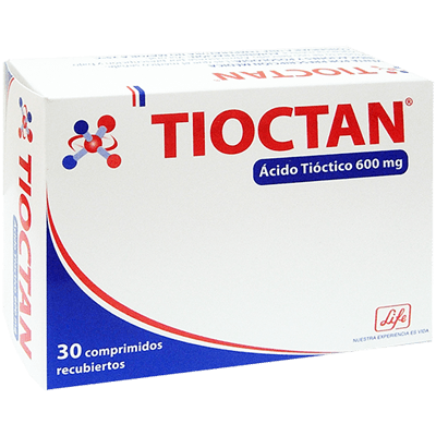 TIOCTAN 600 mg comp.rec.x 30 — imagen 1