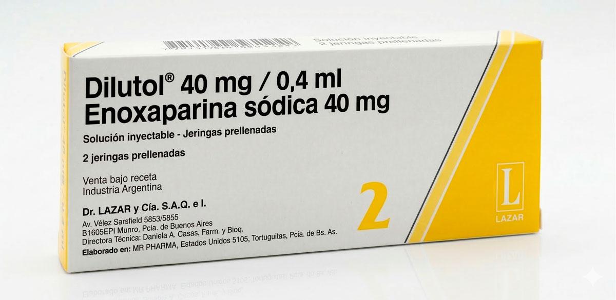 DILUTOL 40mg jga.prell.x10x0.4ml — imagen 1