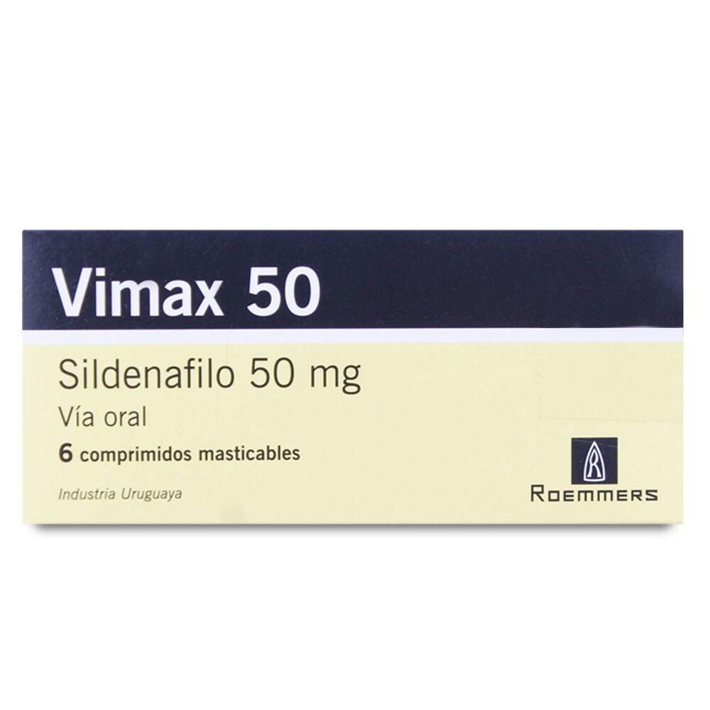 VIMAX 50 50 mg comp.mast.x 6 — imagen 1