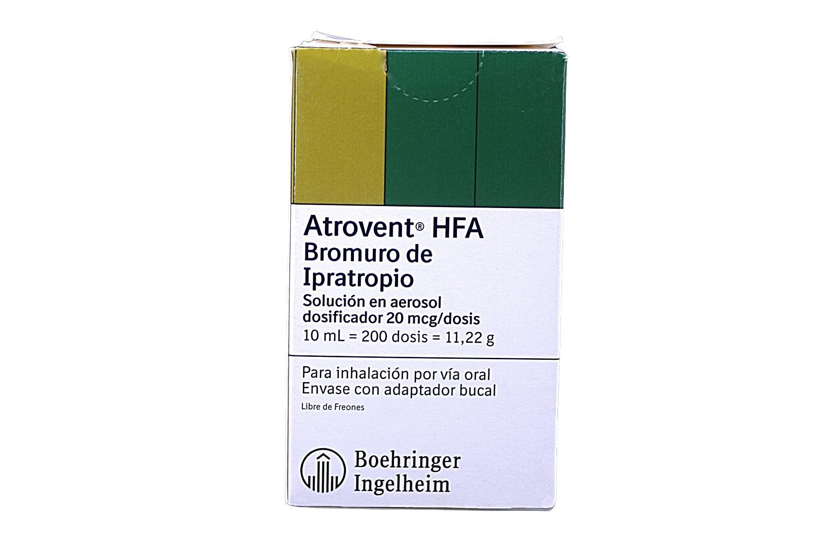 ATROVENT HFA aerosol hfa x 10 ml — imagen 1