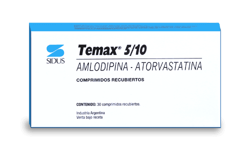 TEMAX 5/10 mg comp.x 30 — imagen 1