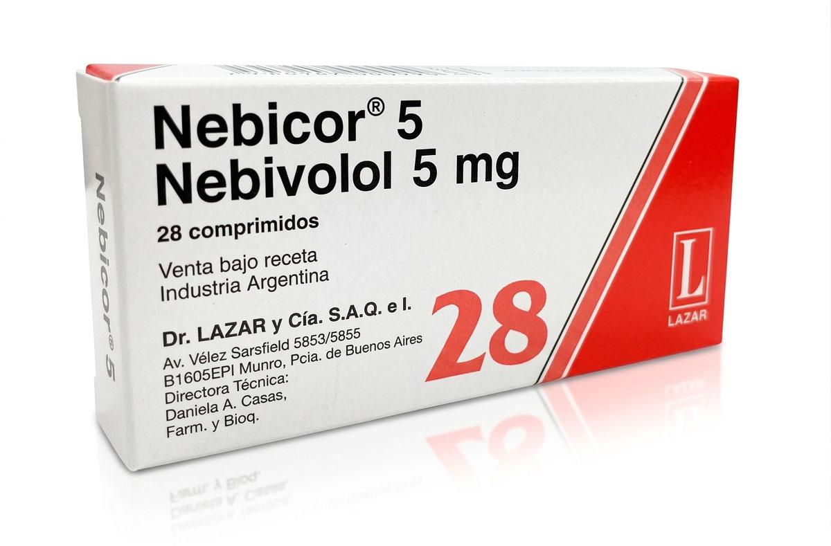 NEBICOR 5 mg comp.x 28 — imagen 1