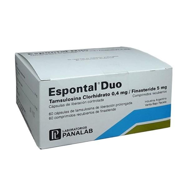 ESPONTAL DUO caps.lib.prol.x60+60comp — imagen 1
