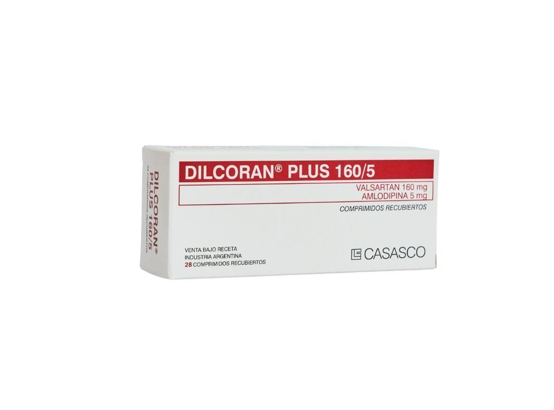 DILCORAN PLUS 160/5 mg comp.rec.x 28 — imagen 1