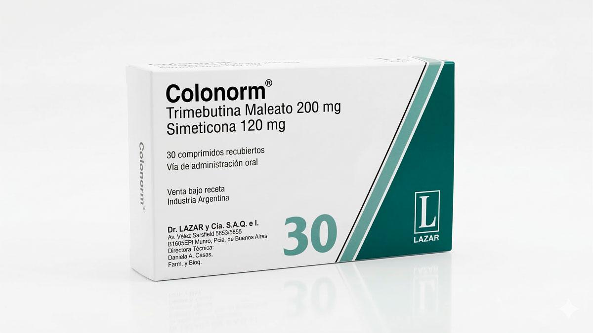 COLONORM 200/120 mg comp.rec.x 30 — imagen 1