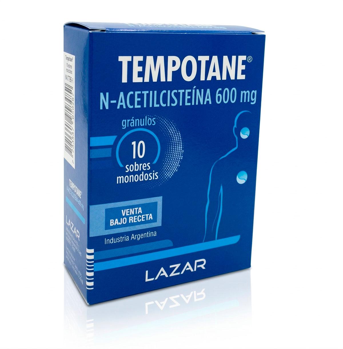 TEMPOTANE 600 mg sob.x 10 — imagen 1