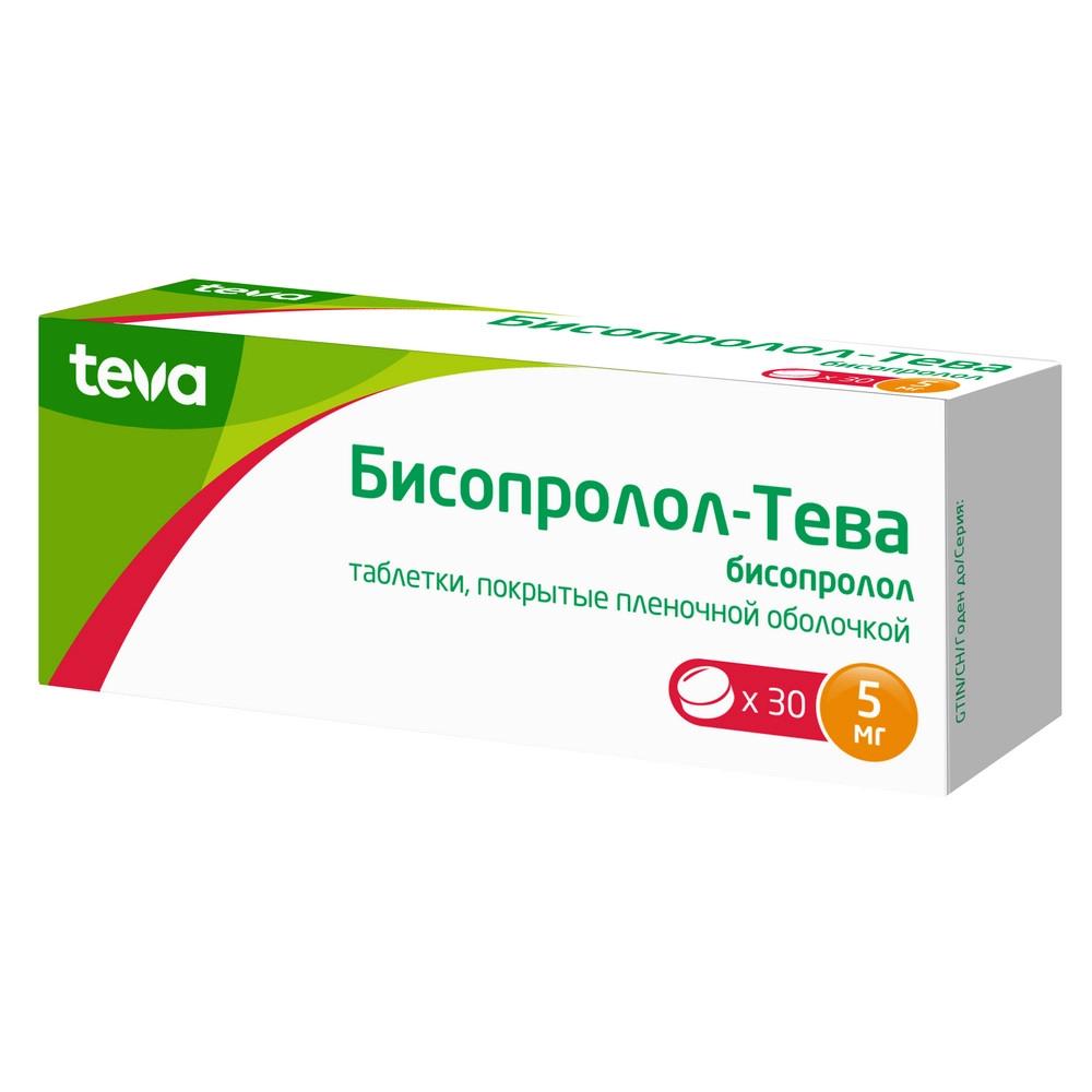 BISOPROLOL TEVA 5 mg comp.x 30 — imagen 1