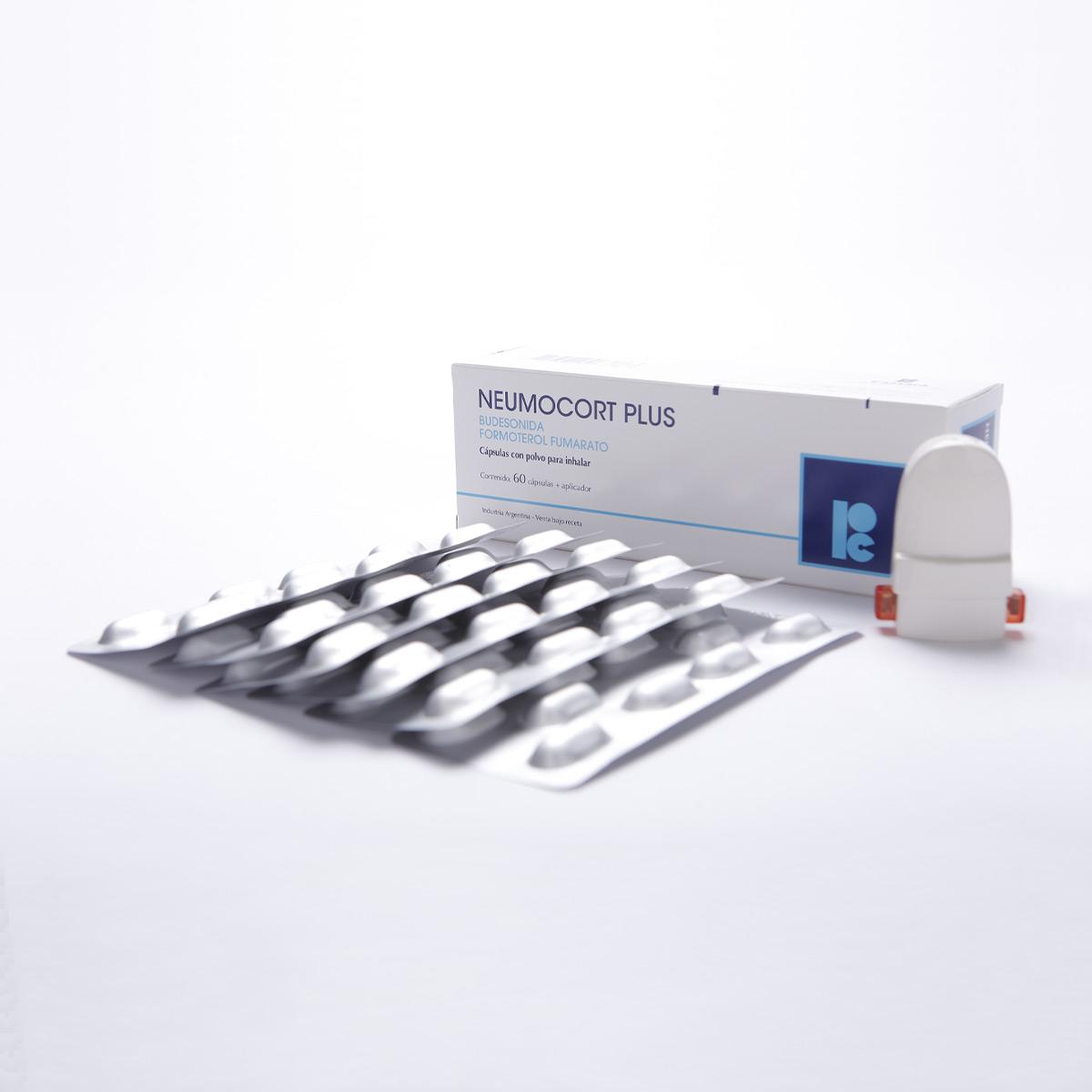 NEUMOCORT PLUS caps.c/polvo x60 +aplic. — imagen 1