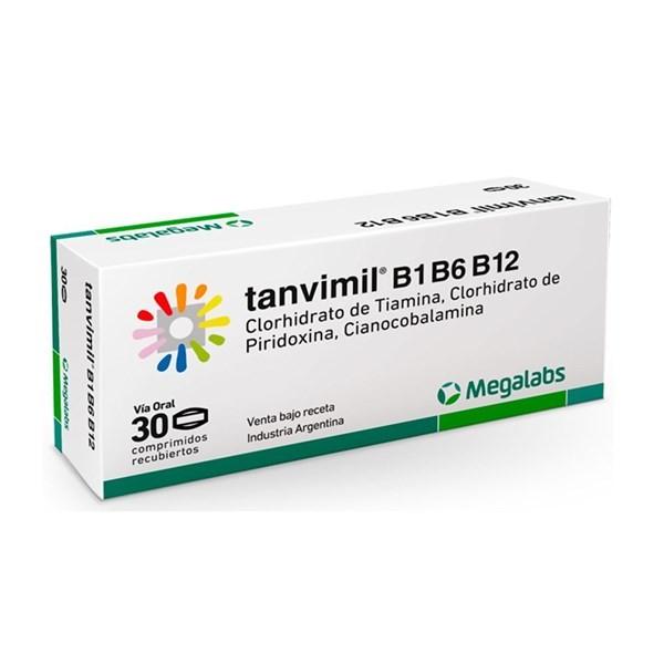 TANVIMIL B1 B6 B12 comp.rec.x 30 — imagen 1