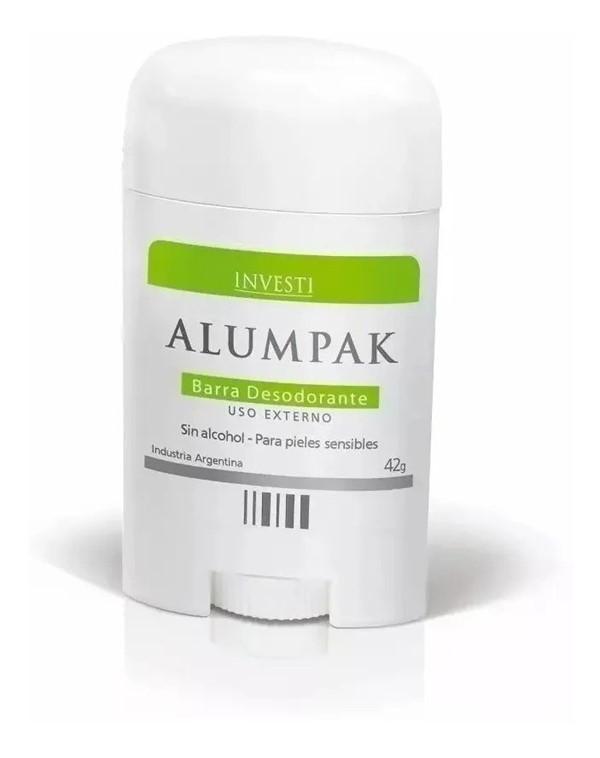 ALUMPAK barra desod.x 42 g — imagen 1