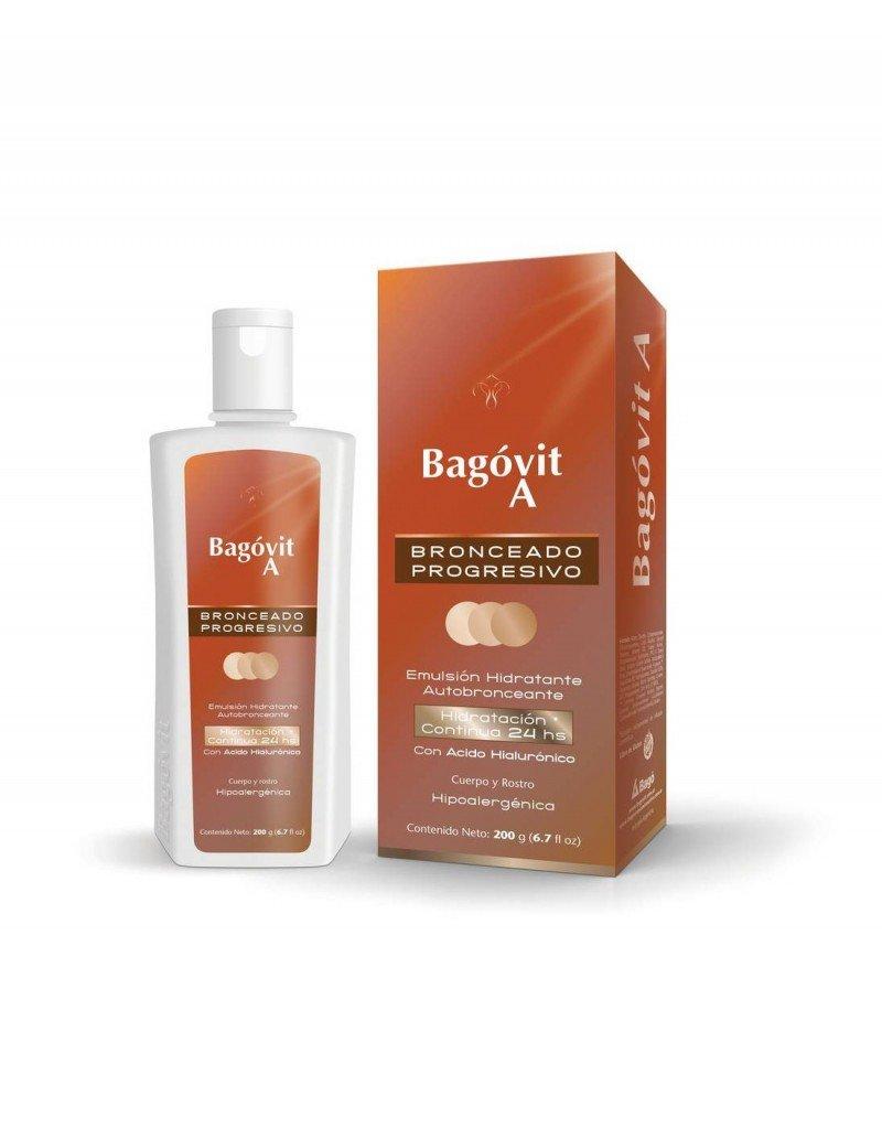 BAGOVIT A EMULSION HIDRATANTE AUTOBRONCEANTE emuls.x 200 ml — imagen 1