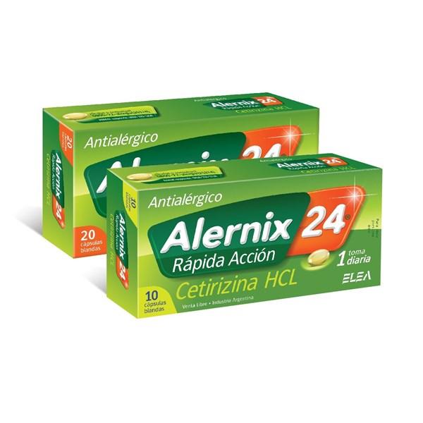 ALERNIX 24 RAPIDA ACCION caps.bl.x 10 — imagen 1