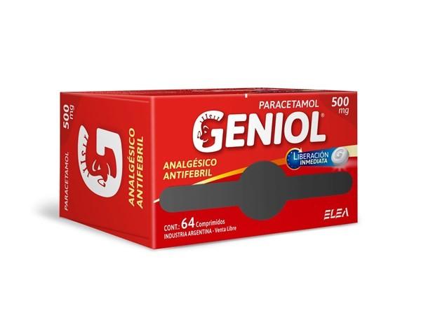GENIOL 500 mg comp.x 64 expend. — imagen 1