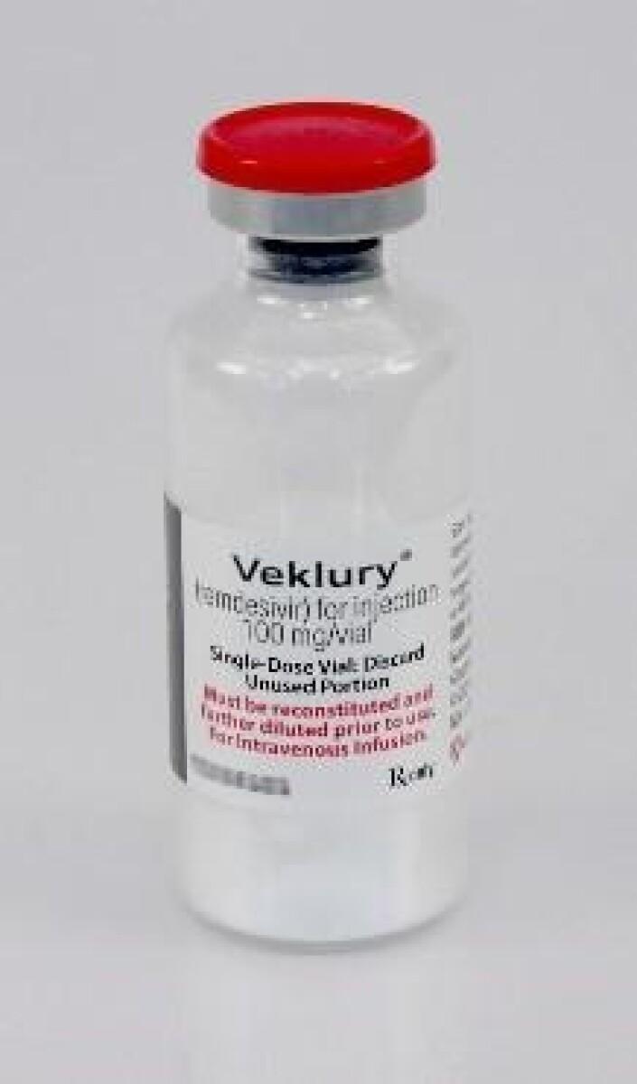 VEKLURY 100 mg liof. vial x 1 — imagen 1