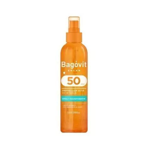 BAGOVIT SOLAR FP50 spray transp.x200ml — imagen 1