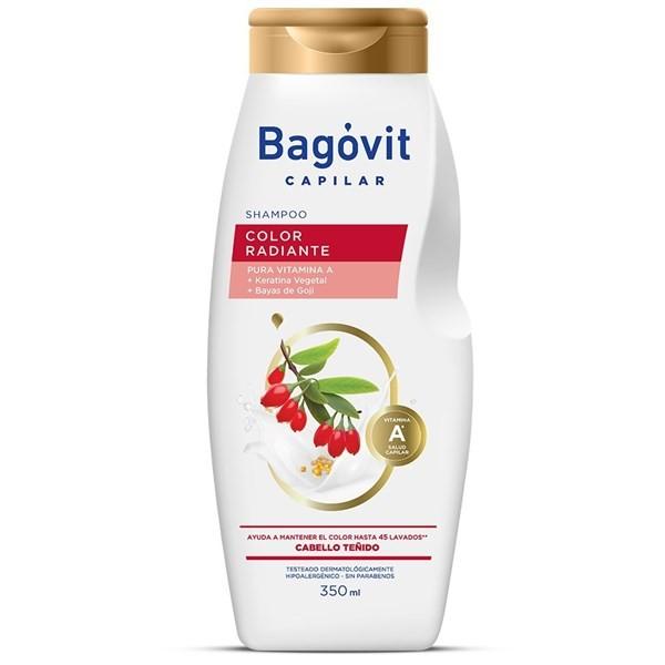 BAGOVIT CAPILAR COLOR RADIANTE shampoo x 350 ml — imagen 1