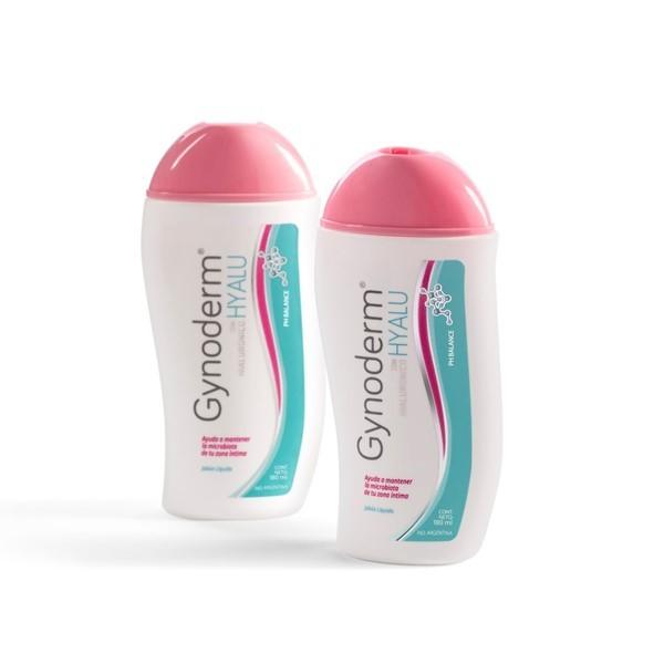 GYNODERM HYALU jabón líq. x 180 ml — imagen 1